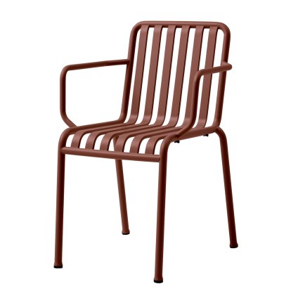 Palissade Chair, Iron red, Mit Armlehnen
