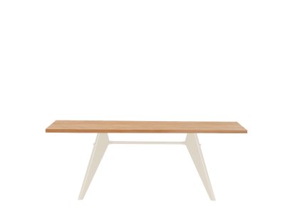EM Table, 200 x 90 cm, Eichenfurnier natur, Naturholz Schutzlack, Ecru