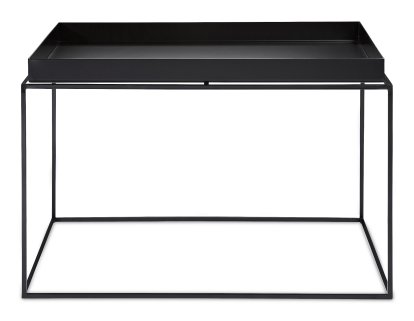 Tray Tables, H 35/39 x B 60 x T 60 cm, Black