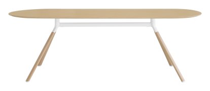 Fork Tisch oval
