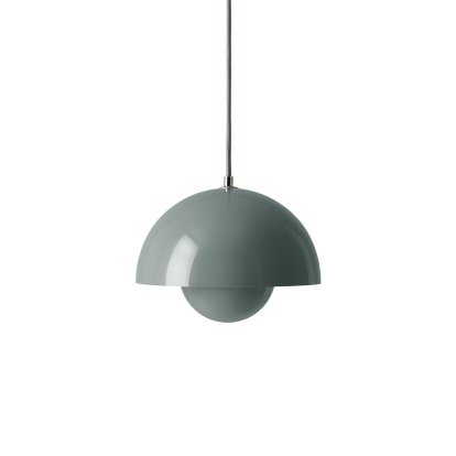 Flowerpot VP1 Pendelleuchte, Stone blue