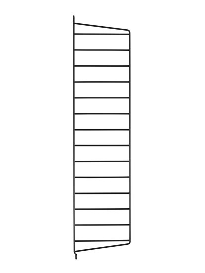 String System Wandleiter, Einzeln, 75 x 20 cm, Schwarz