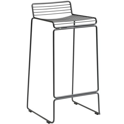 Hee Bar Stool, Barvariante: Sitzhöhe 75 cm, Asphalt