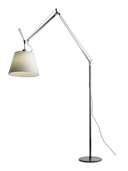 Tolomeo Mega Terra LED, Pergament natur, 42 cm