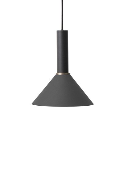 Collect Lighting, Hoch, Black, Cone, Black