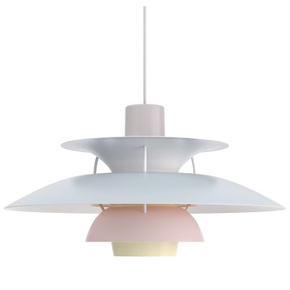 PH 5, Pastell austerngrau blau rosa