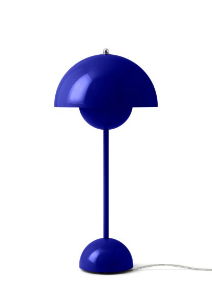 Flowerpot VP3 Tischleuchte, Cobalt blue
