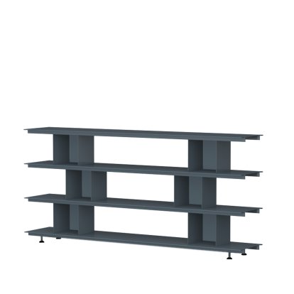 Zoll D Regal, Anthrazit, 180 cm, H 22 cm / H 22 cm / H 22 cm