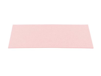 Filzauflage für USM Haller Regal, 75 x 35 cm, Ohne Polster, pastellrosa