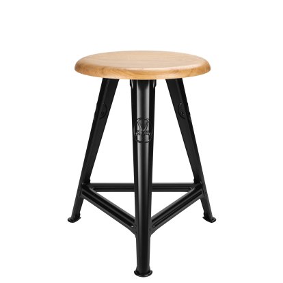 Rowac-Schemel MI - 50 cm, Eiche, schwarz matt