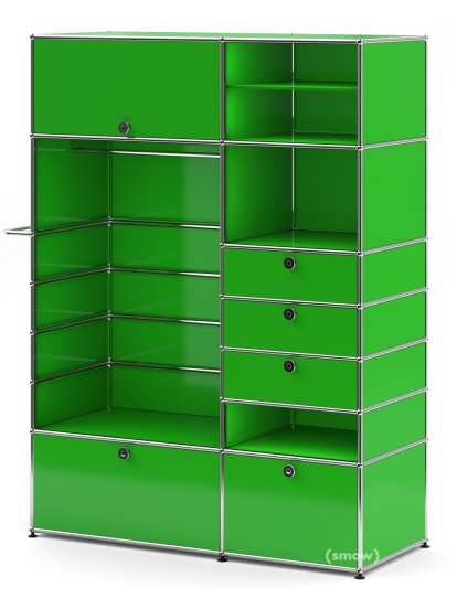 USM Haller Garderobenschrank Typ II, USM grün