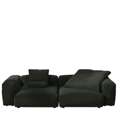 Vetsak Sofa Set 2, L, Loop loop - Mousse, Mit Kissen