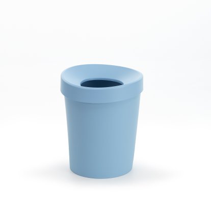 Happy Bin, S (H 29,5 x Ø 23,5 cm), Himmelblau RE