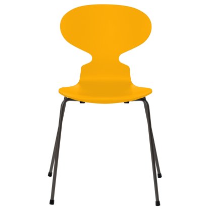 Ameise 3101 Stuhl, Lack, True yellow, Warm graphite