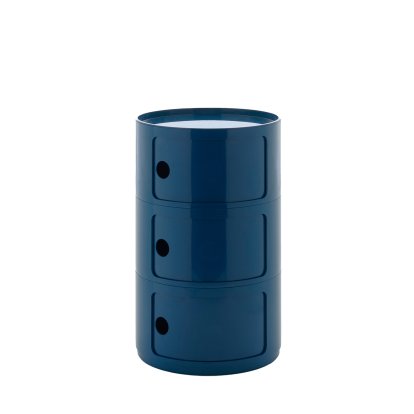 Details Kartell Componibili Container Big Componibili Container Big, 3 Fächer, Blau