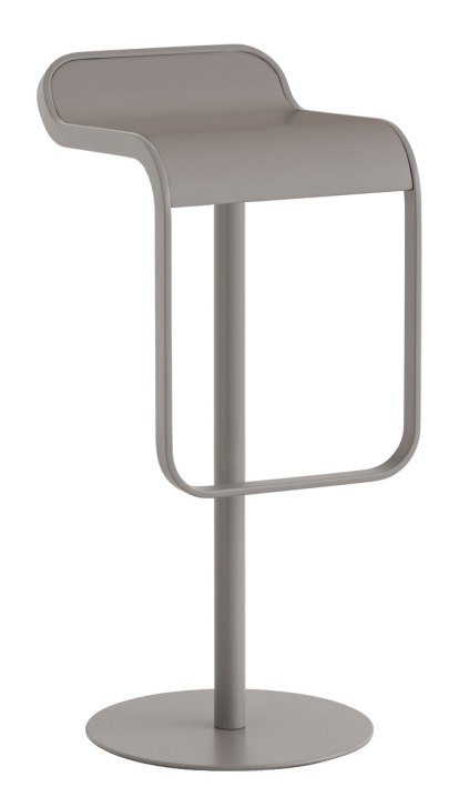 LEM Barhocker, 80 cm - fix, Taupe lackiert