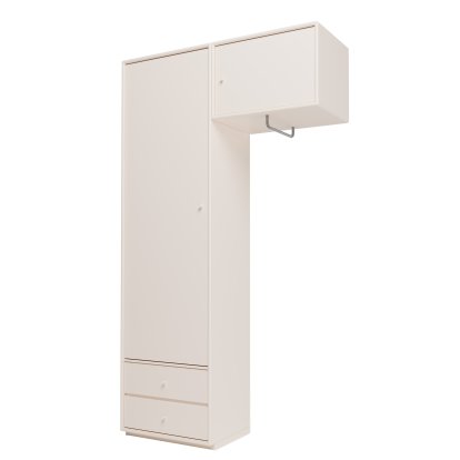 Attire II Garderobe, Oat, Sockel