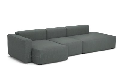 Mags Soft Sofa Kombination 4, Armlehne links, Steelcut Trio - dunkelgrau