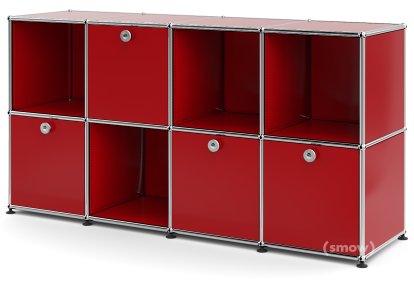 USM Haller Kinder Sideboard, USM rubinrot