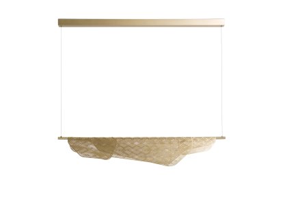 Details Petite Friture Méditerranéa Pendelleuchte Méditerranéa Pendelleuchte, 100 cm, Messing