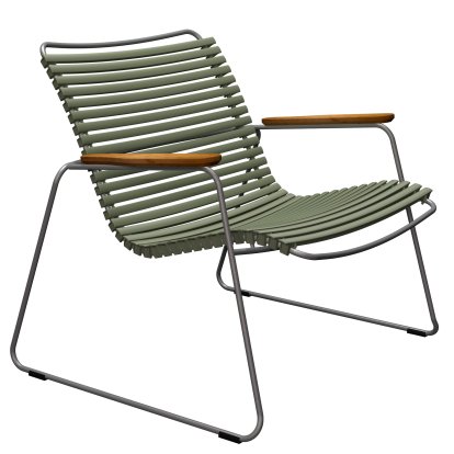 Click Roomy Loungestuhl, Olive green