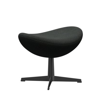 Egg Fußhocker, Re-wool, 198 - Black/natural, Black