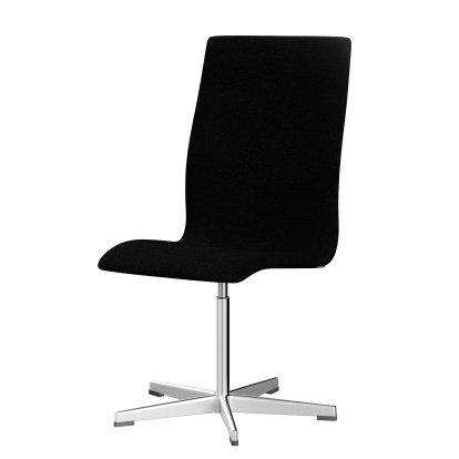 Oxford Bürodrehstuhl, Ohne Armlehnen, Mittelhoher Rücken, Standfuß, Hallingdal 65, 180 - Charcoal