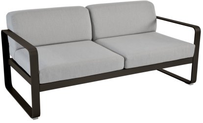 Bellevie 2-Sitzer-Sofa, Flanellgrau, Tonka