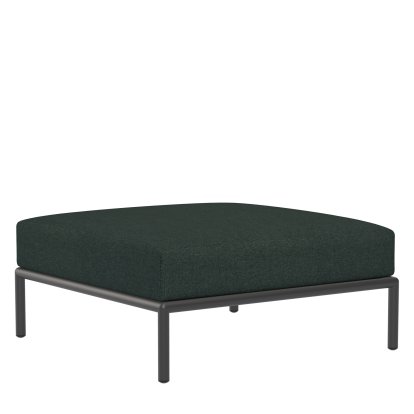 Level 2 Ottoman, Dark grey, Alpine