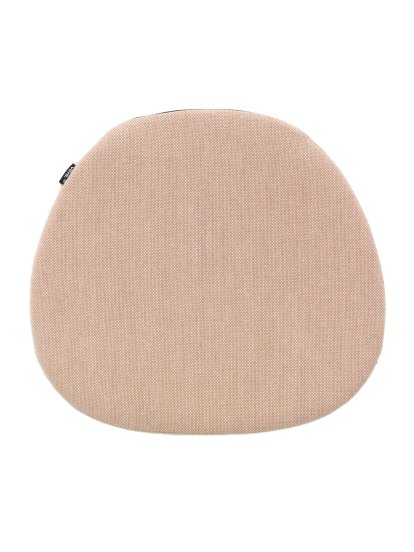Soft Seats, Typ B (B 41,5 x T 37 cm), Stoff Hopsak, Nude / elfenbein
