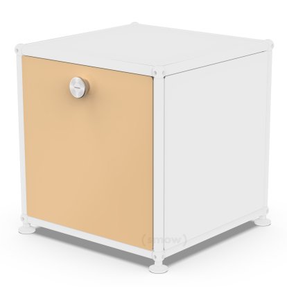 USM Haller Klapptür für USM Haller Regale, 35 cm x 35 cm, USM beige