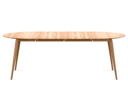 PLAYdinner Round, Eiche natur geölt, Mit zwei Einlegeplatten (L 120-220 cm), Eiche natur geölt