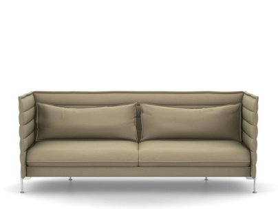 Alcove Sofa, Dreisitzer (H94 x B237 x T84 cm), Laser, Warmgrey