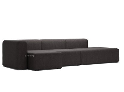 Mags Sofa mit Récamière, Armlehne links, Hallingdal - braun