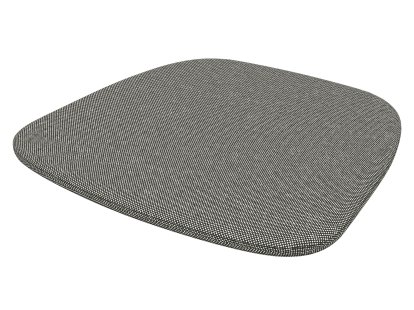 Soft Seats Sitzauflagen, Typ A (B 39,5 x T 38,5 cm), Stoff Hopsak, Nero / elfenbein