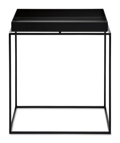Tray Tables, H 40/44 x B 40 x T 40 cm, Black