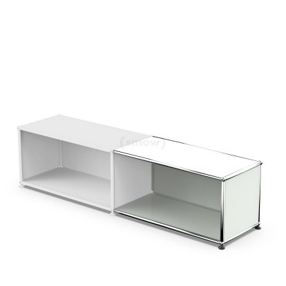 USM Haller Anbaupaket Horizontal 1, Lichtgrau RAL 7035, 35 cm