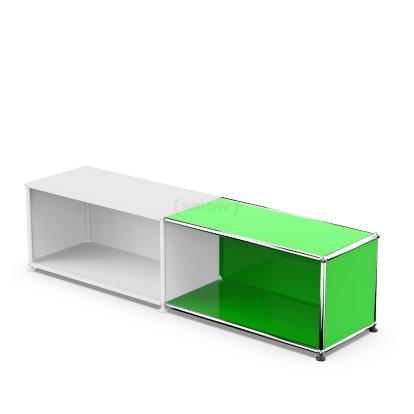 USM Haller Anbaupaket Horizontal 1, USM grün, 35 cm