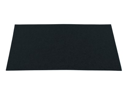 Filzauflage für USM Haller Regal, 75 x 50 cm, Ohne Polster, graphit meliert