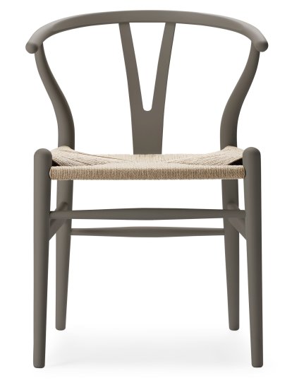 CH24 Wishbone Chair Soft Colours, Soft Slate