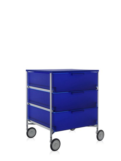 Mobil, 3 Schub - kein Fach, Opal, Kobaltblau