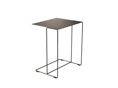 Oki, H 49 x B 42 x T 34 cm, Matt-pulverbeschichtet bronzefarben, Matt-pulverbeschichtet bronzefarben