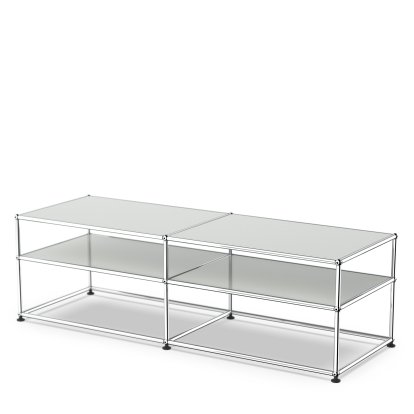 Details USM Haller USM Haller Beistelltisch Typ 1 USM Haller Beistelltisch Typ 1, Metall, Lichtgrau RAL 7035