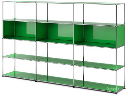 USM Haller Wohnzimmer Regal XL, USM grün
