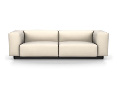 Soft Modular Sofa, Dumet elfenbein melange, Ohne Ottoman