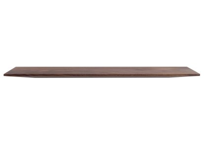 Cut Ablage, B 60 x T 16,5 cm, Nussbaum geölt