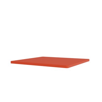 Panton Wire Inlay Shelf, Cube C (B 33 x T 34,8 cm), MDF Rosehip
