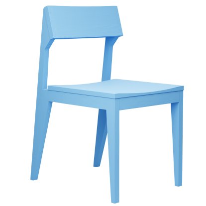 Schulz Stuhl, Esche himmelblau 