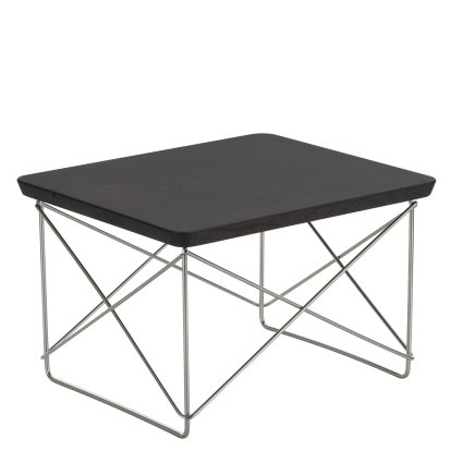 LTR Occasional Table, Eiche dunkel massiv, Edelstahl