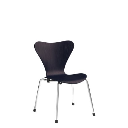 Serie 7 Kinderstuhl 3177, Esche - Midnight Blue